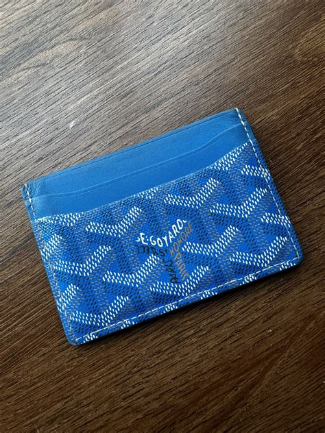 goyard card holder etsy|Goyard card holder inside.